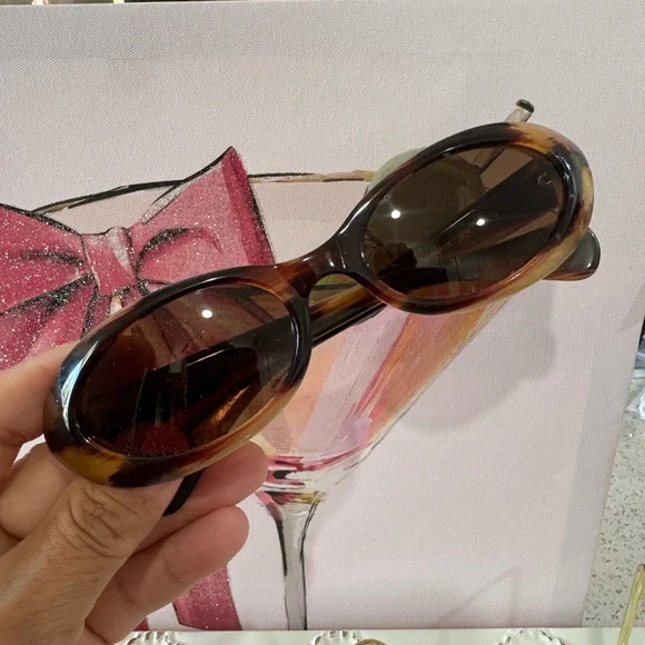 🤎Gucci Sunglasses Brown GG2420/S 3CX 52/19 Oval type With Side logo - Picture 11 of 17